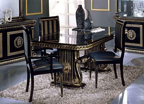 versace dining table set.